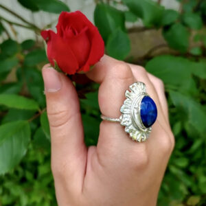 Anillo "Azul ultramar"