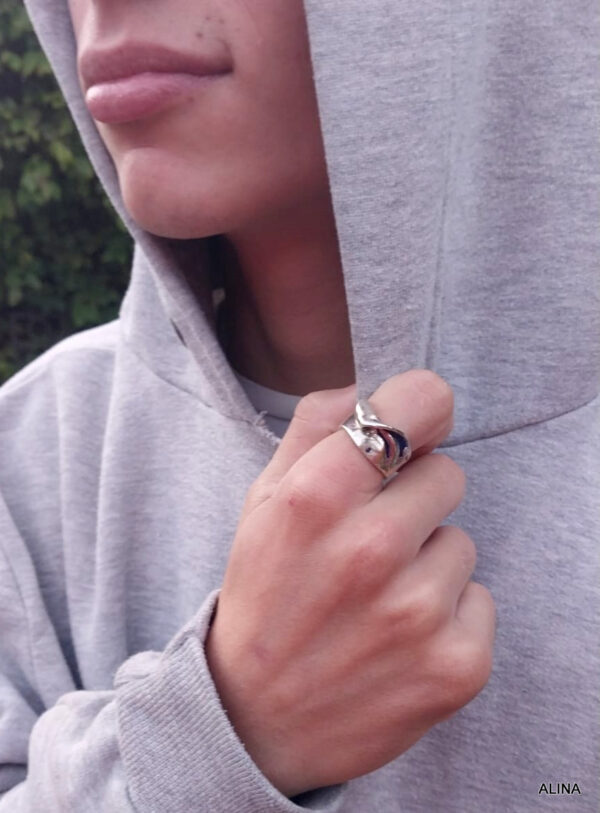 Anillo " Olas" - Imagen 2