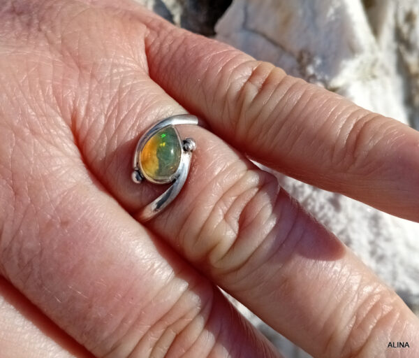 Anillo"Gota de Luz" - Imagen 3