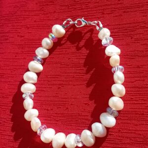 Pulsera de perlas y ópalos "Natali"