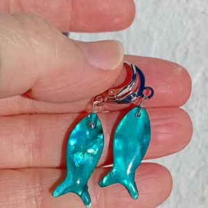 Aros de resina "Peces"